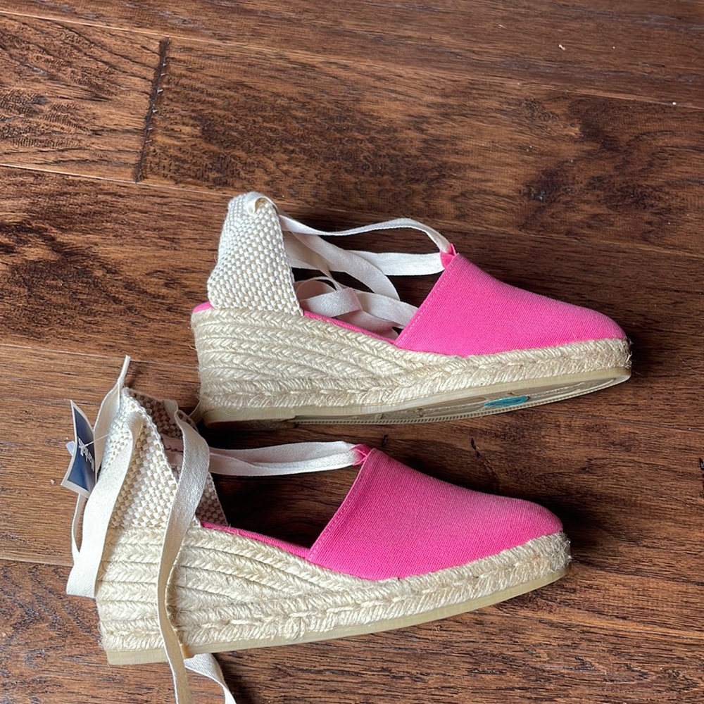 Pink espadrilles
